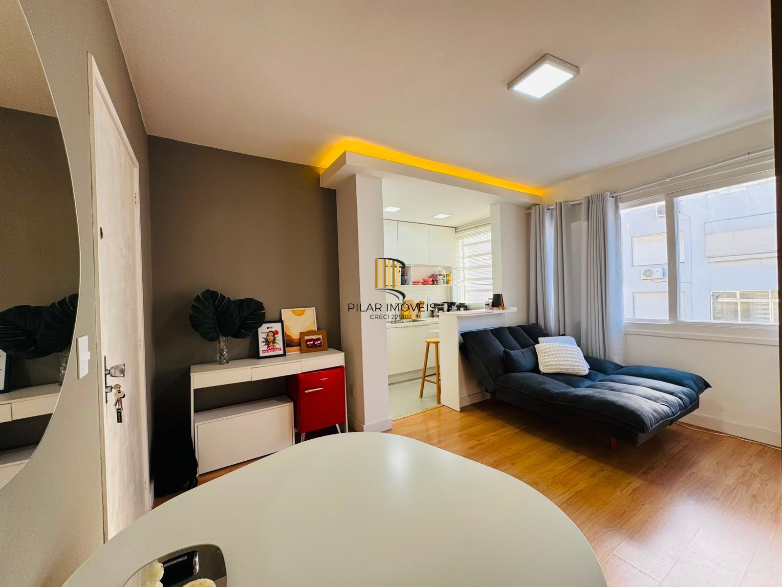 Apartamento de 1 dormitório com vaga à venda no Petrópolis | Pronto para morar