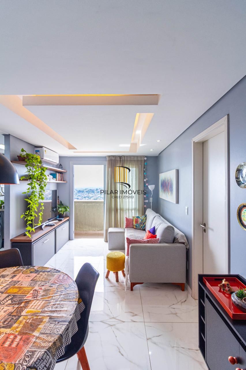 Apartamento de 1 dormitório mobiliado no pornto mais alto do Petrópolis,