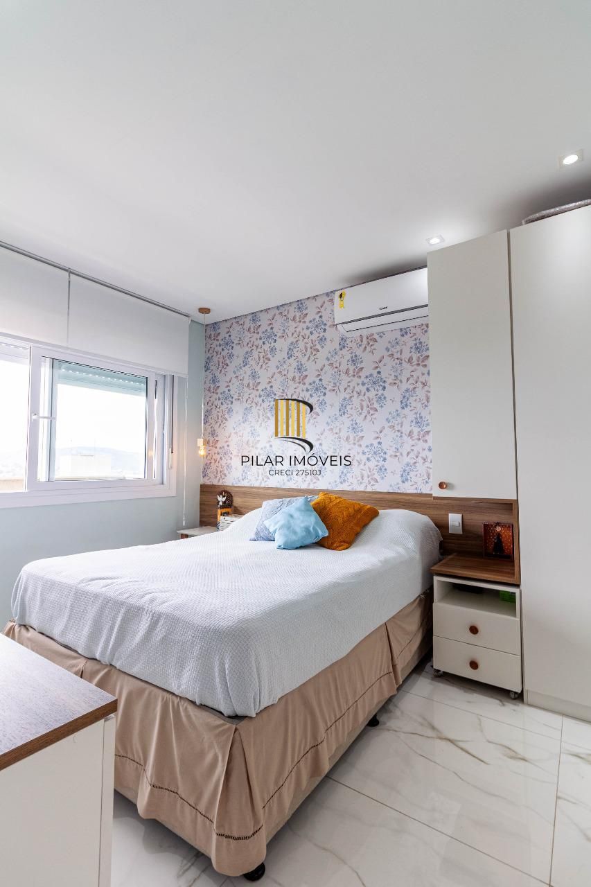 Apartamento de 1 dormitório mobiliado no pornto mais alto do Petrópolis,