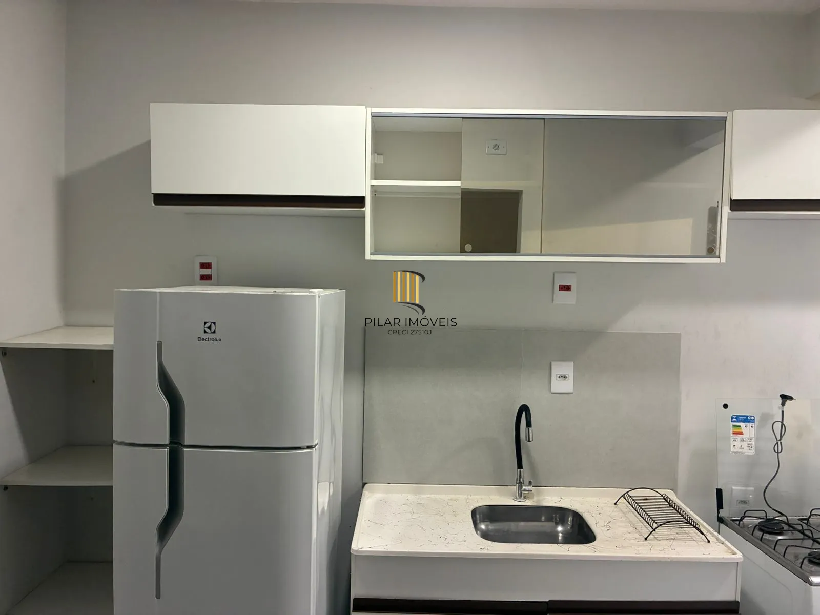 Lindo studio garden com churrasqueira