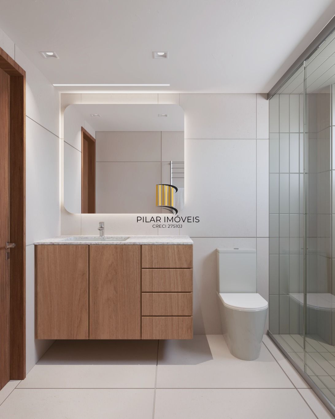 3 dormitórios, reformado e semi mobiliado no coração do Petrópolis