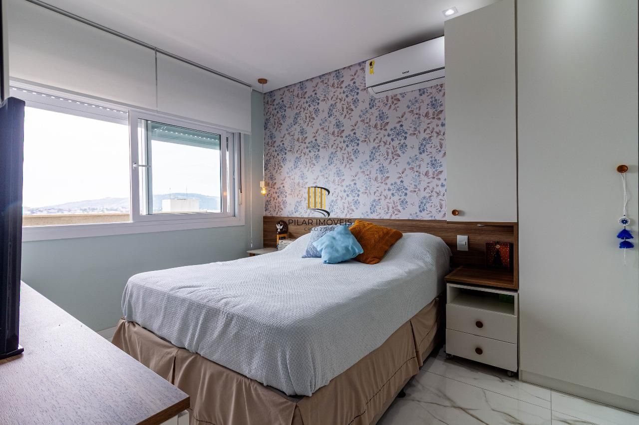 Apartamento de 1 dormitório mobiliado no pornto mais alto do Petrópolis,