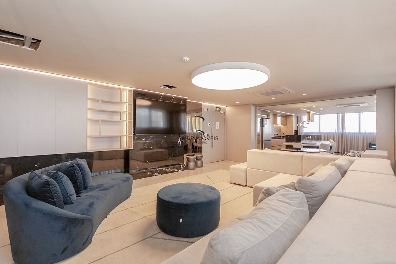 Stúdio mobilado e decorado pronto para mudar