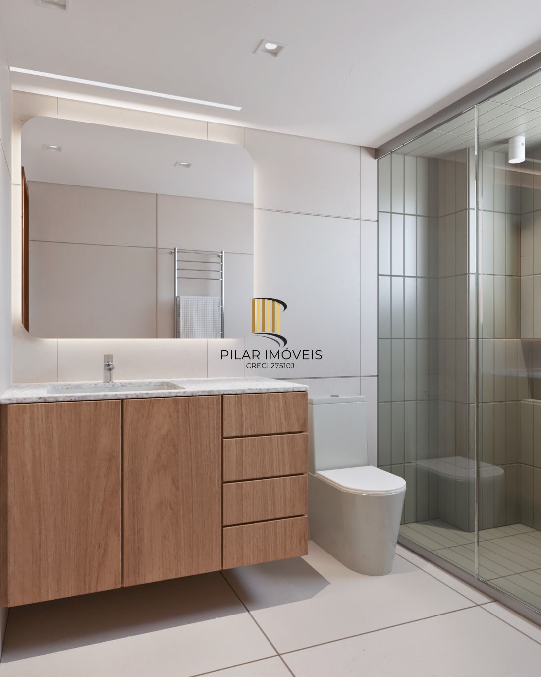 3 dormitórios, reformado e semi mobiliado no coração do Petrópolis