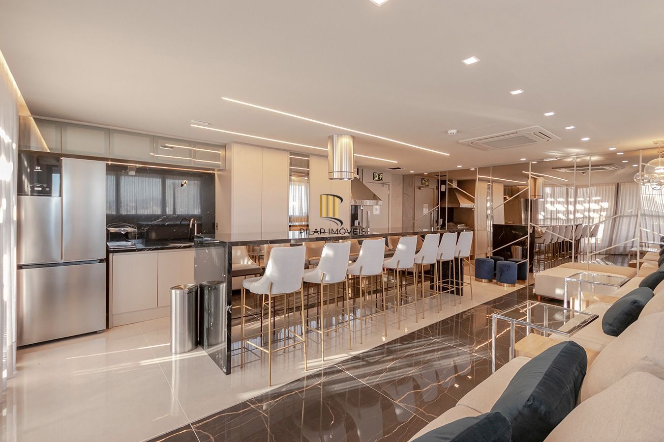 Stúdio mobilado e decorado pronto para mudar