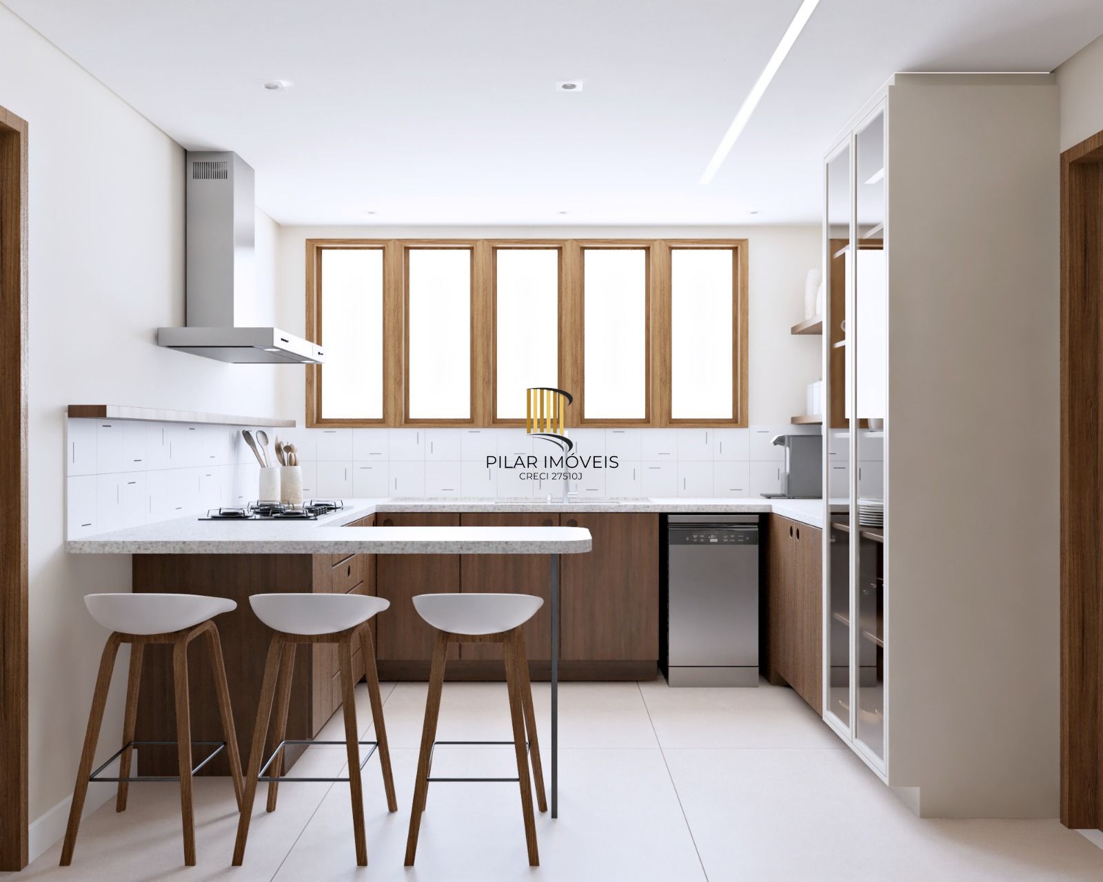 Todo reformado 3 Suítes, 2 Vagas e cozinha Gourmet – No Bairro Petrópolis