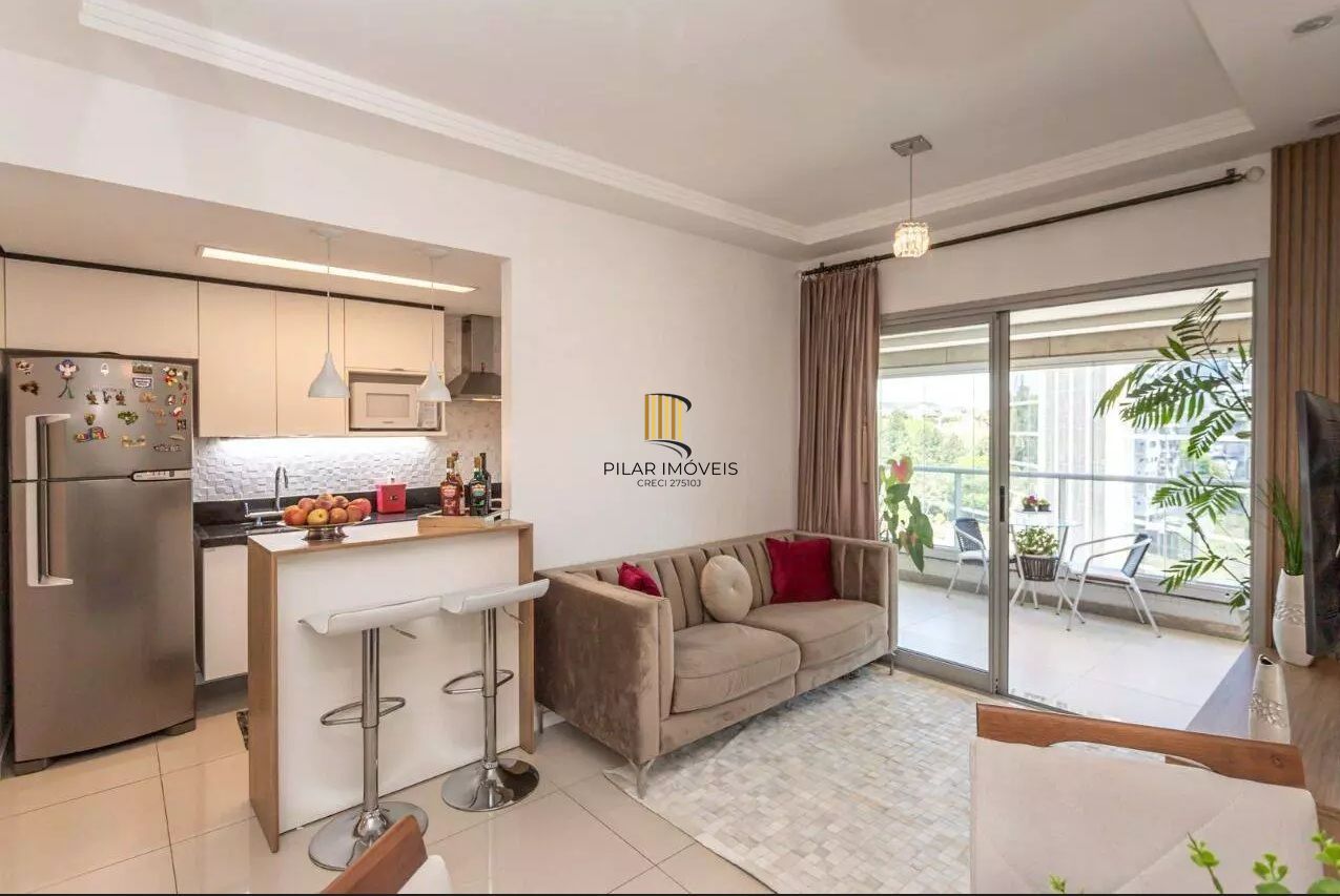 2 Suites Mobiliado no Trend Nova Carlos, com sacada, churrasqueira