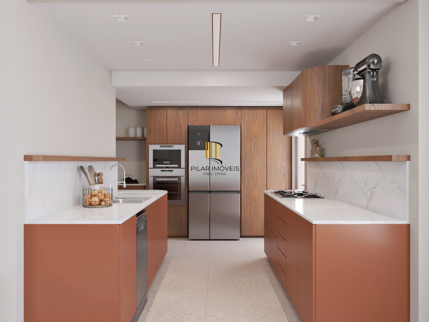 3 dormitórios, reformado e semi mobiliado no coração do Petrópolis