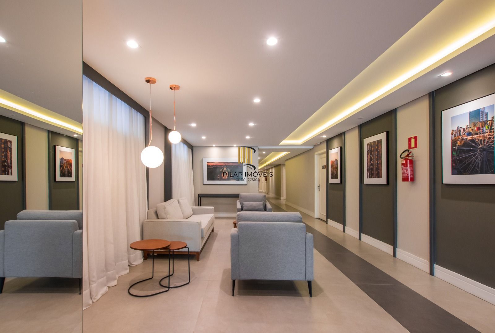 Apartamento decorado e equipado