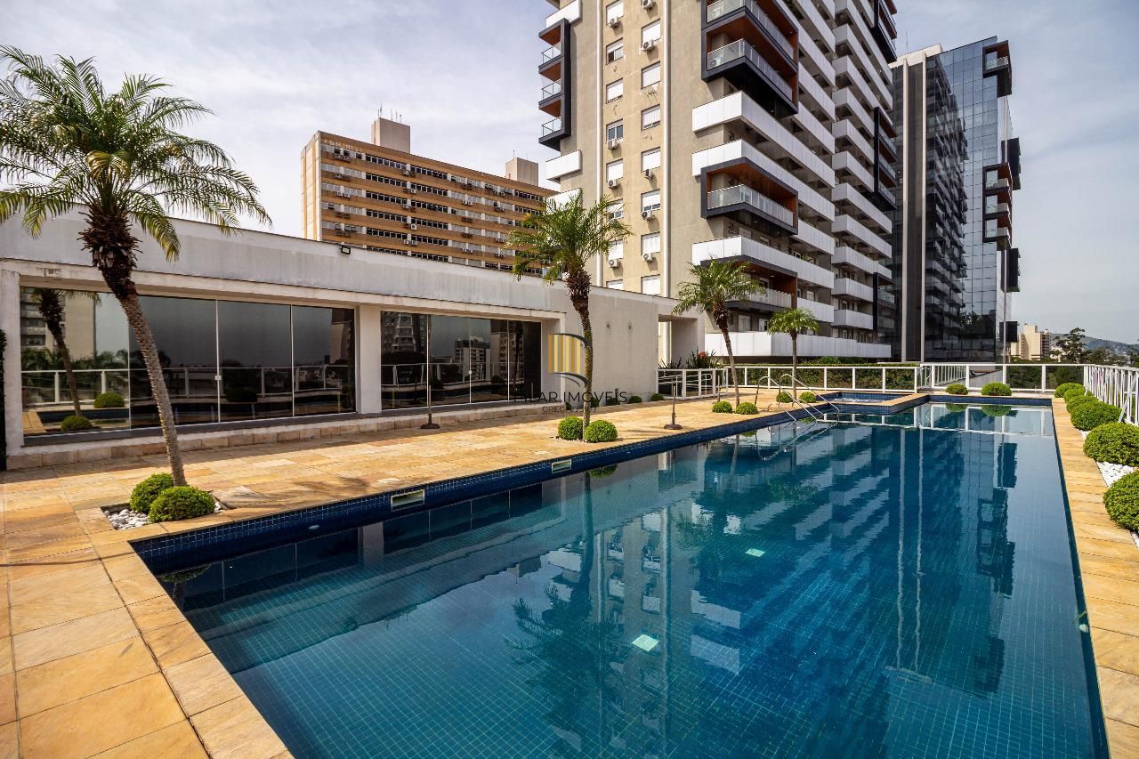 Apartamento de 1 dormitório mobiliado no pornto mais alto do Petrópolis,