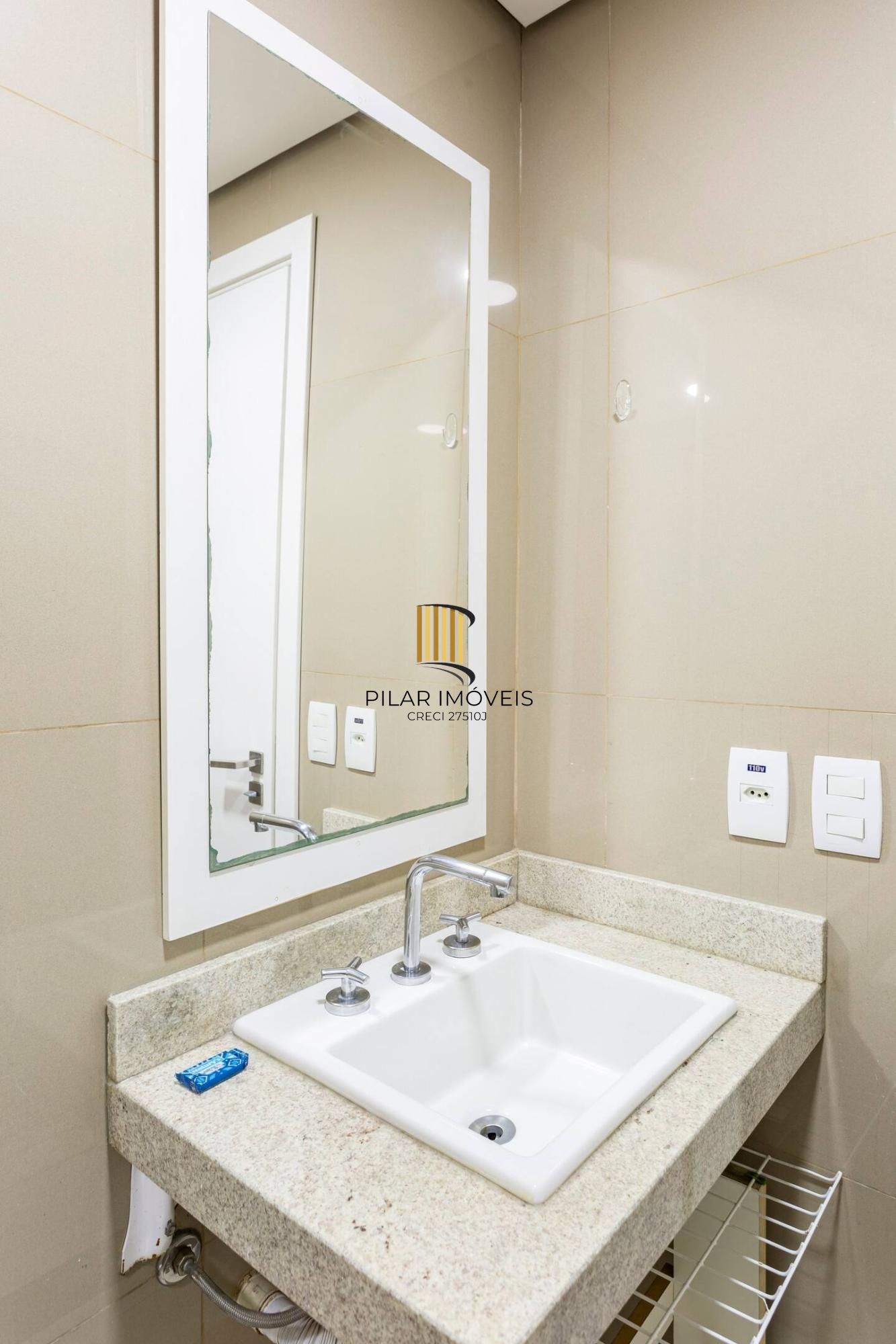 1 Dormitório Mobiliado no Trend Nova Carlos, com sacada, churrasqueira