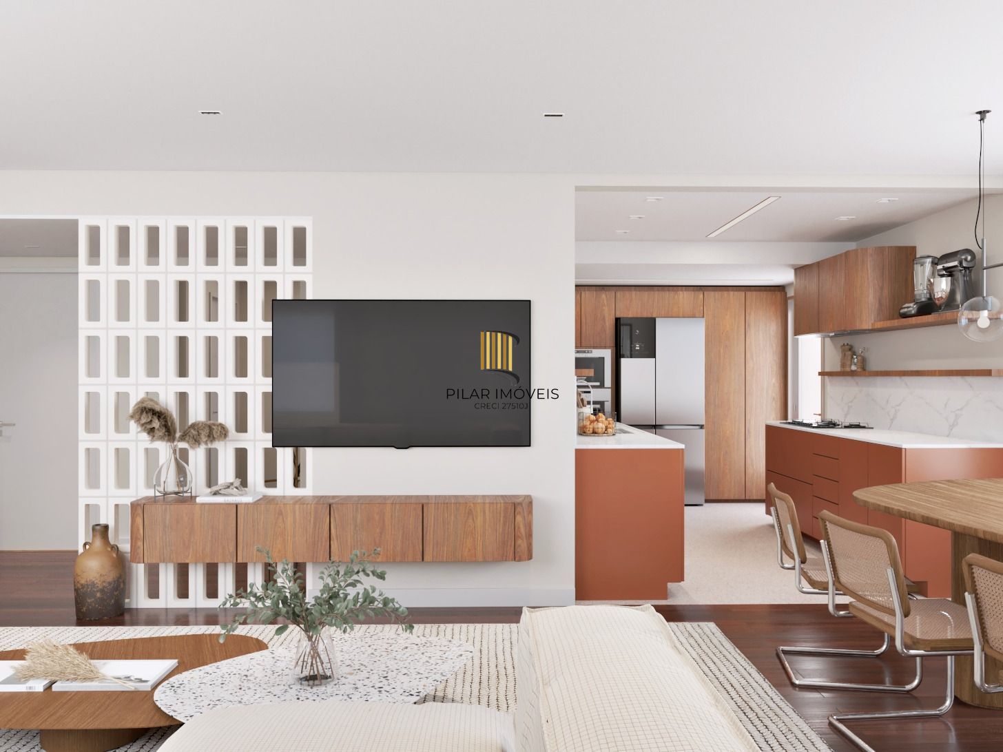 3 dormitórios, reformado e semi mobiliado no coração do Petrópolis