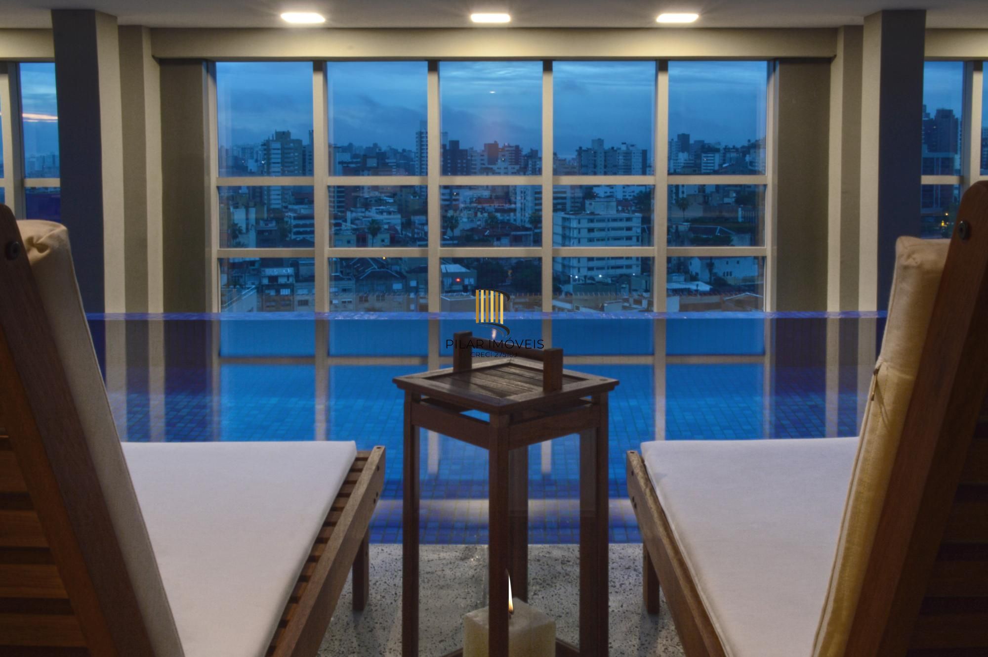 2 Suites Mobiliado no Trend Nova Carlos, com sacada, churrasqueira