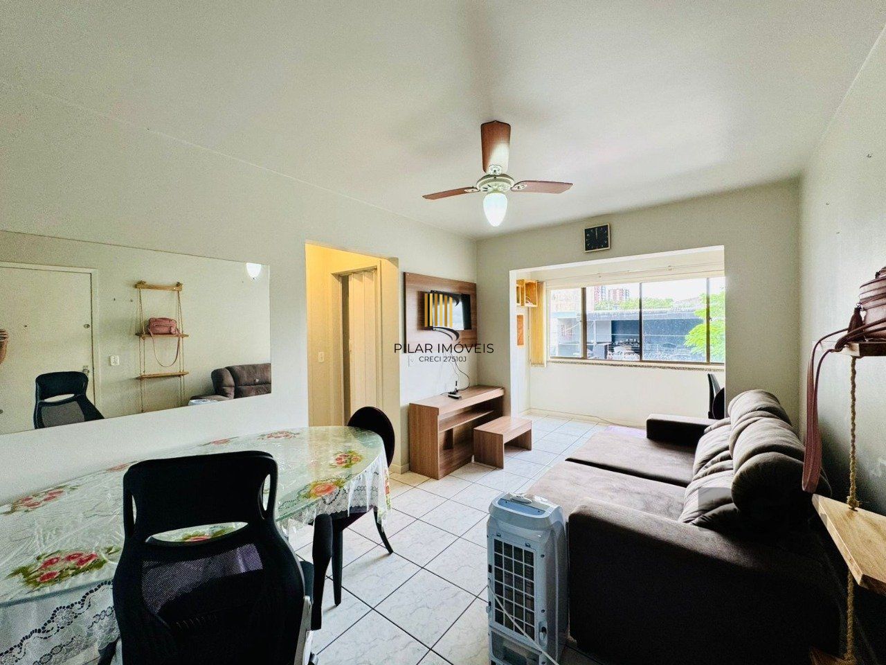 Apartamento de 1 dormitório, sol leste, fácil acesso ao Shopping Iguatemi