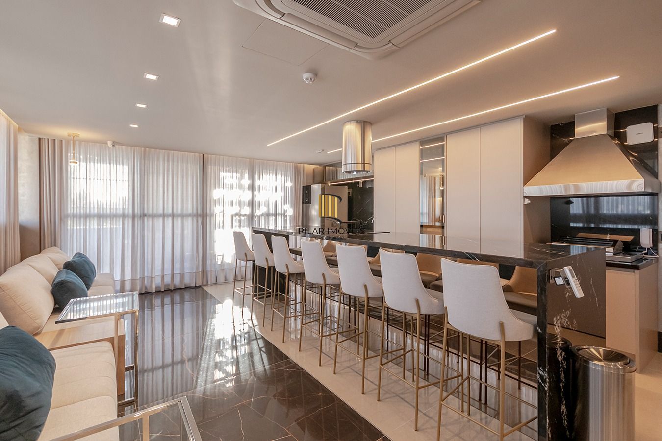 Stúdio mobilado e decorado pronto para mudar