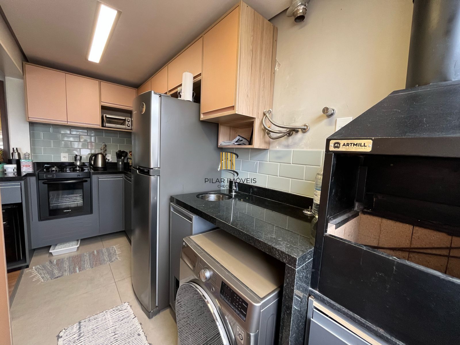 Apartamento de 1 quarto no bairro Santana com 1 vaga