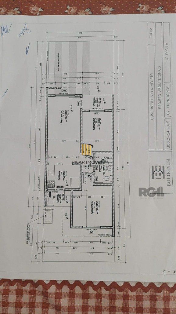Casa Condominio 2 Dormitório(s) Bairro Hípica