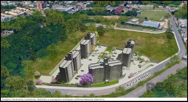 Apartamento 2 Dormitório(s) Bairro Morro Santana