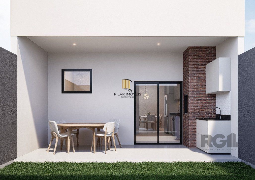 Casa Condominio 3 Dormitório(s) Bairro Vila Nova