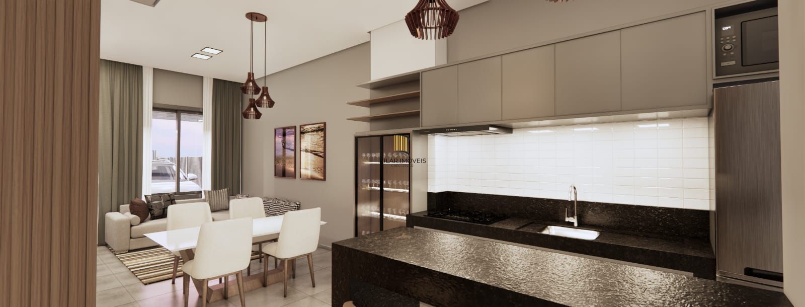SOBRADO HÍPICA MOBILIADO - RESIDENCIAL MAVI