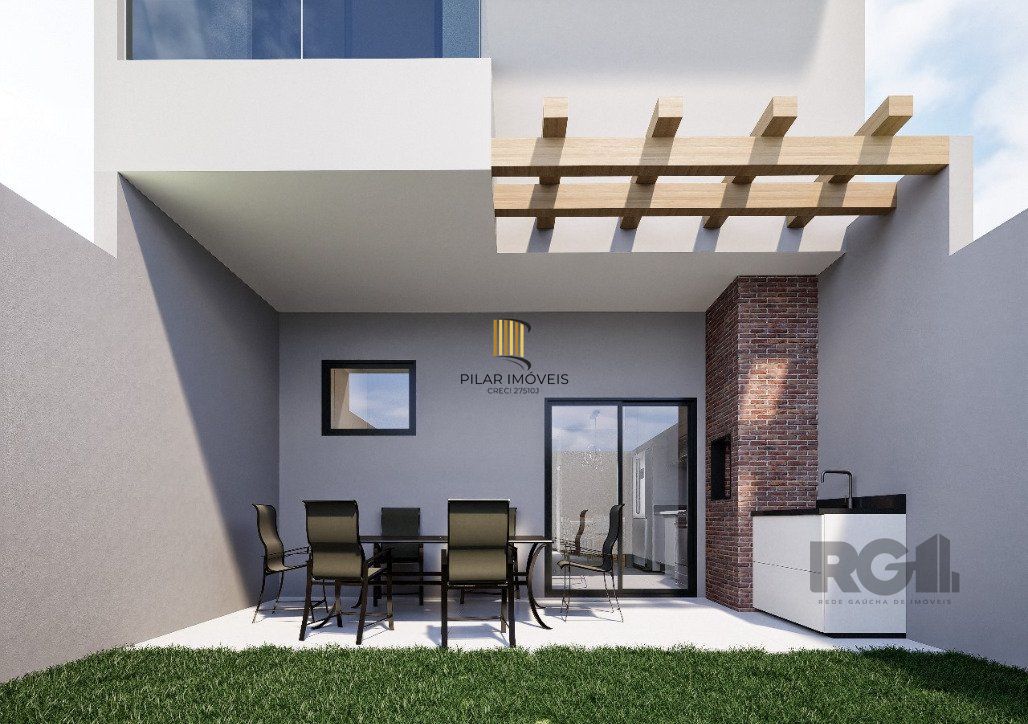 Casa Condominio 3 Dormitório(s) Bairro Vila Nova