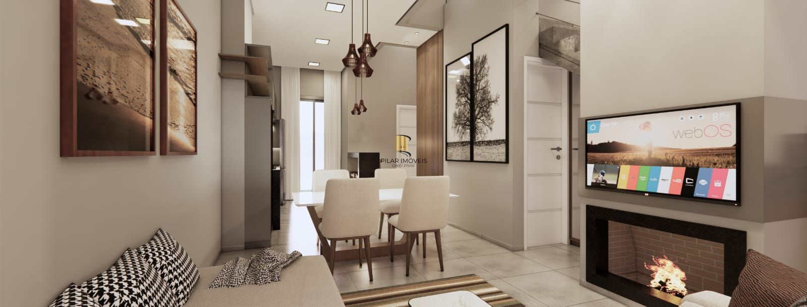 SOBRADO HÍPICA MOBILIADO - RESIDENCIAL MAVI
