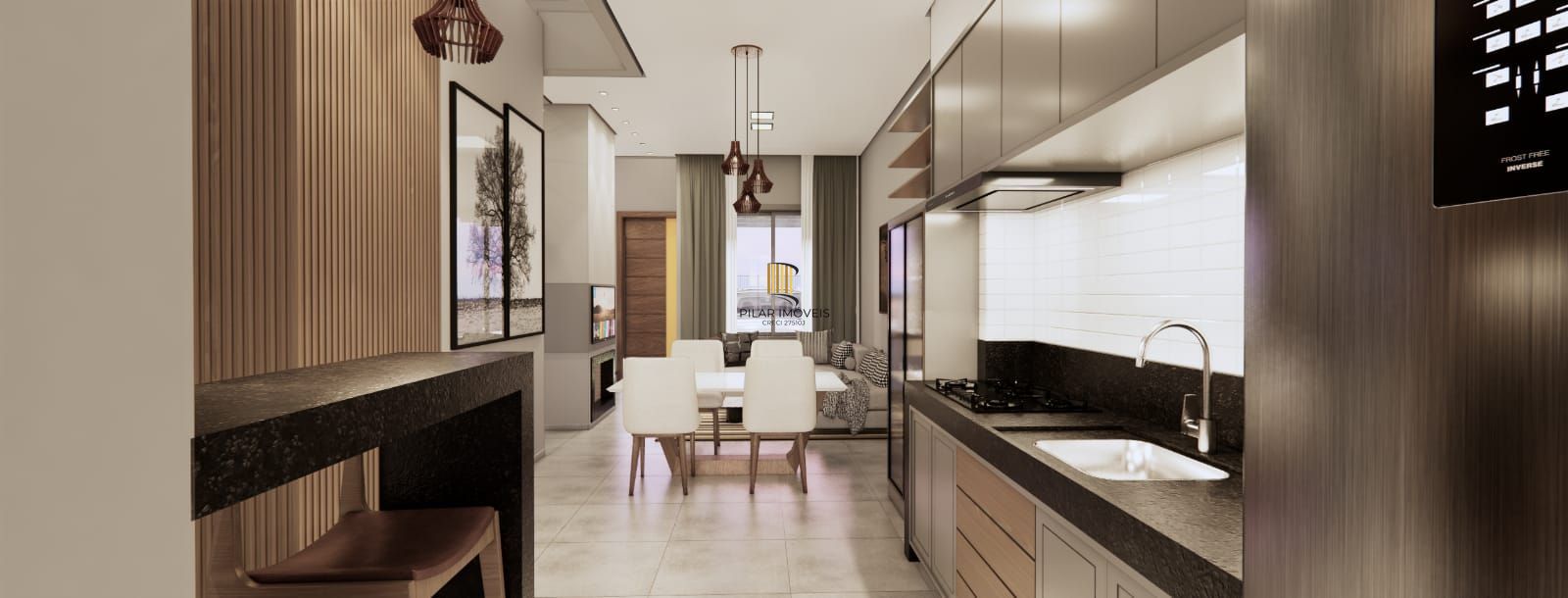 SOBRADO HÍPICA MOBILIADO - RESIDENCIAL MAVI