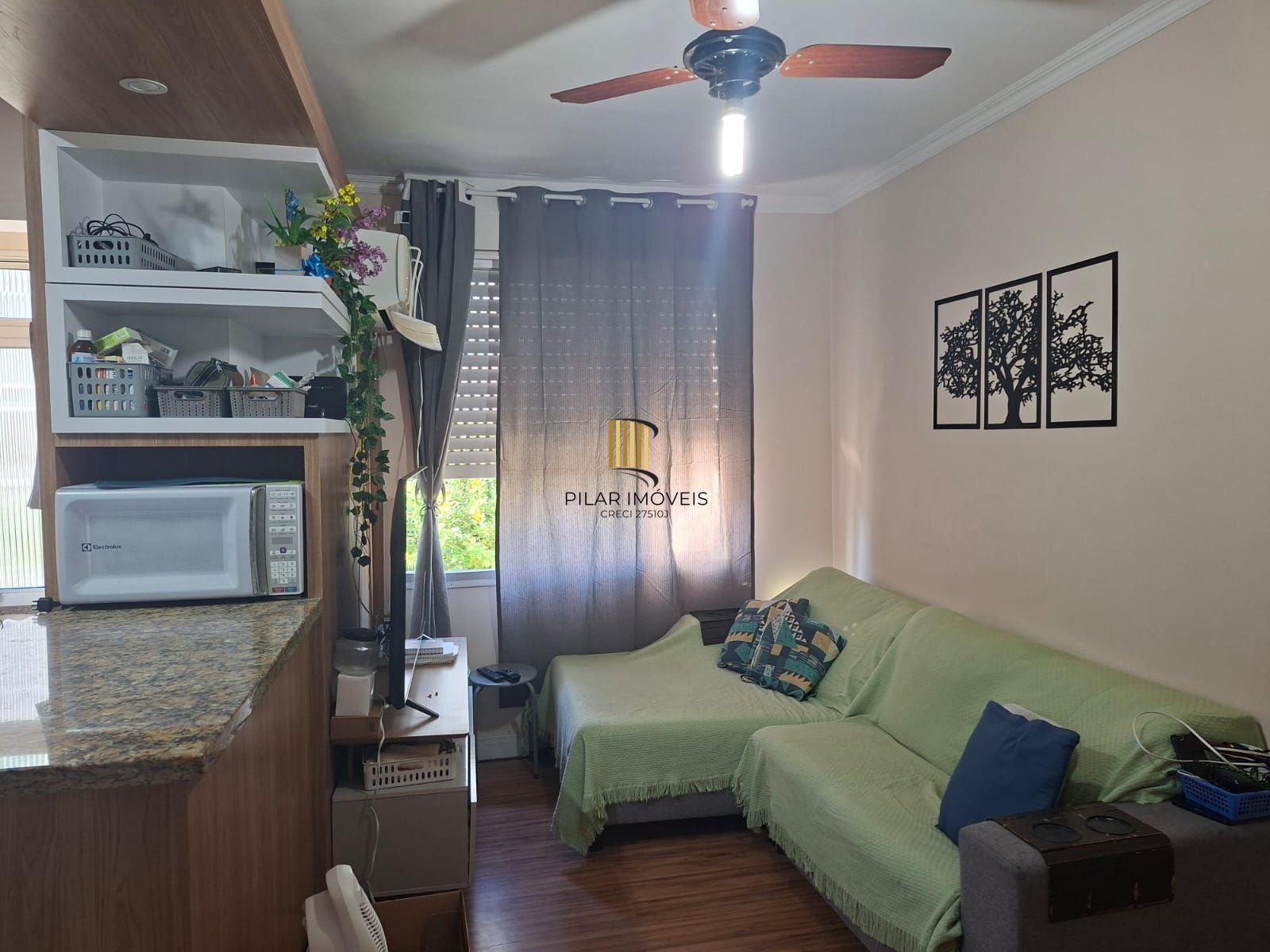 Apartamento 2º andar na Vila Nova - Semi-mobiliado