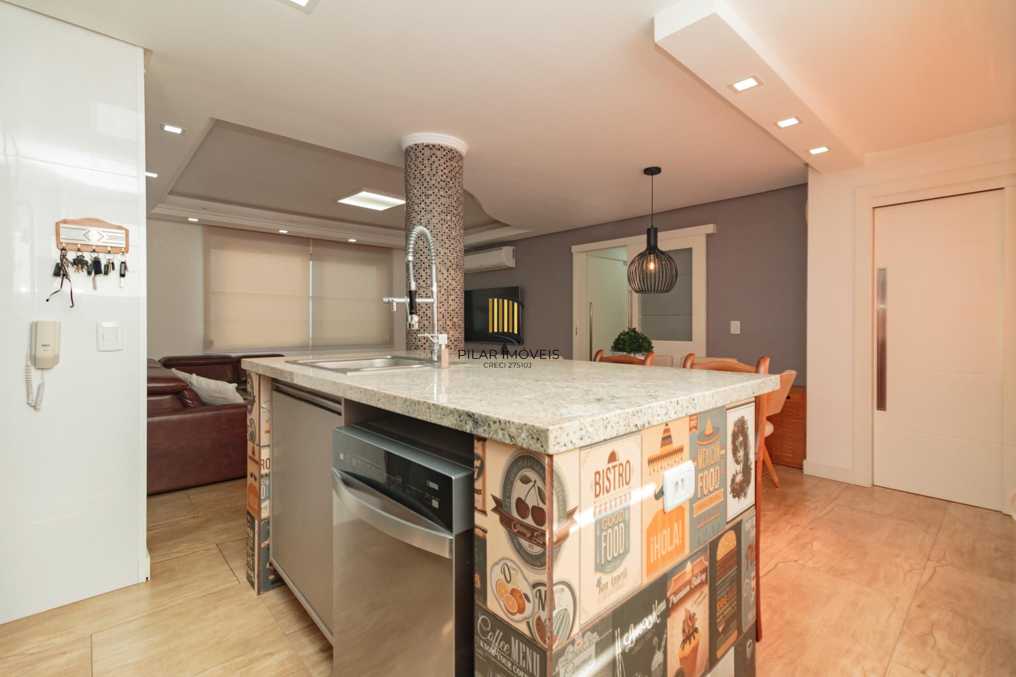 Apartamento 3 dormitórios no bairro Cristo Redentor