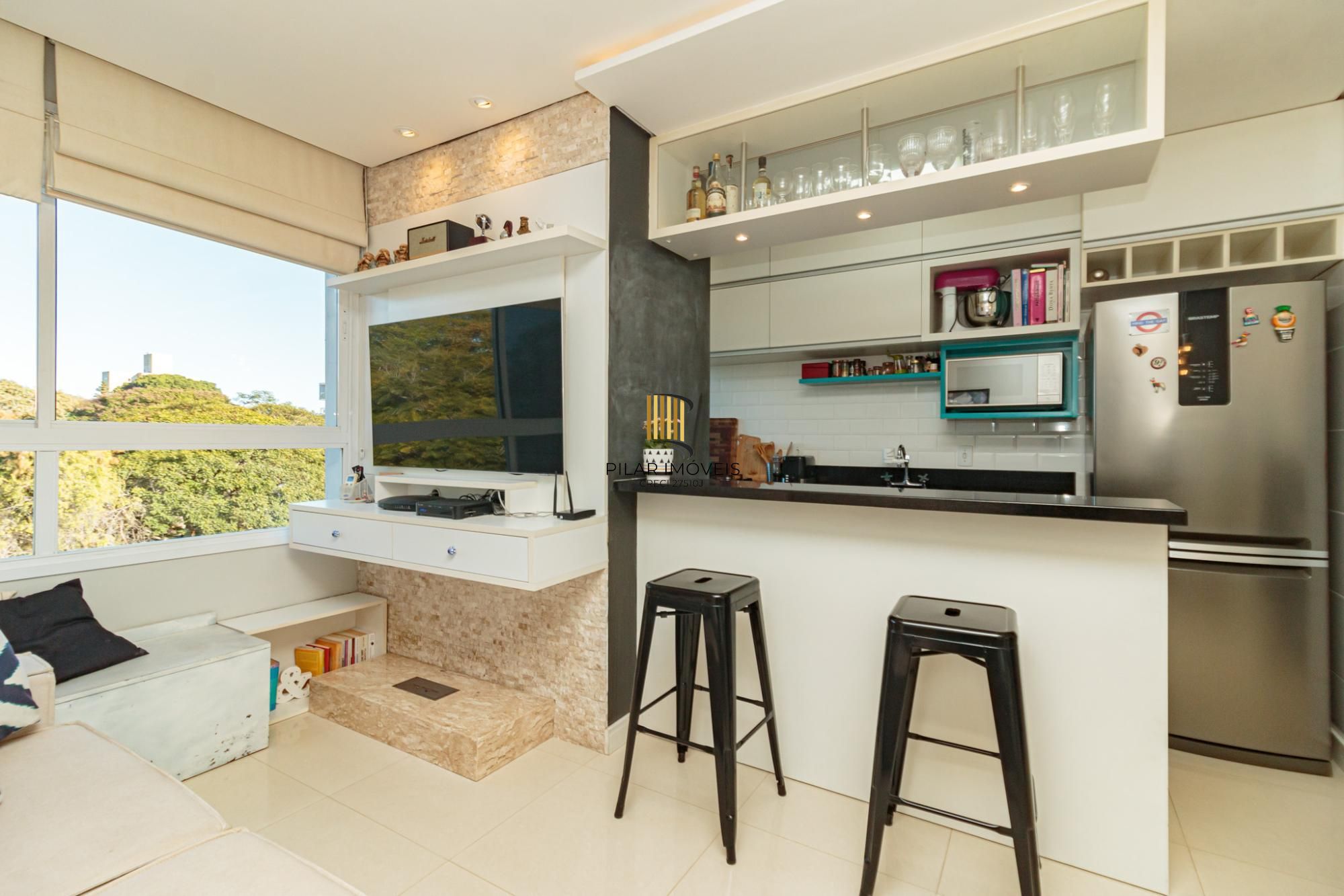 Apartamento 1 dormitório no bairro Vila Ipiranga - Pilar Imóveis