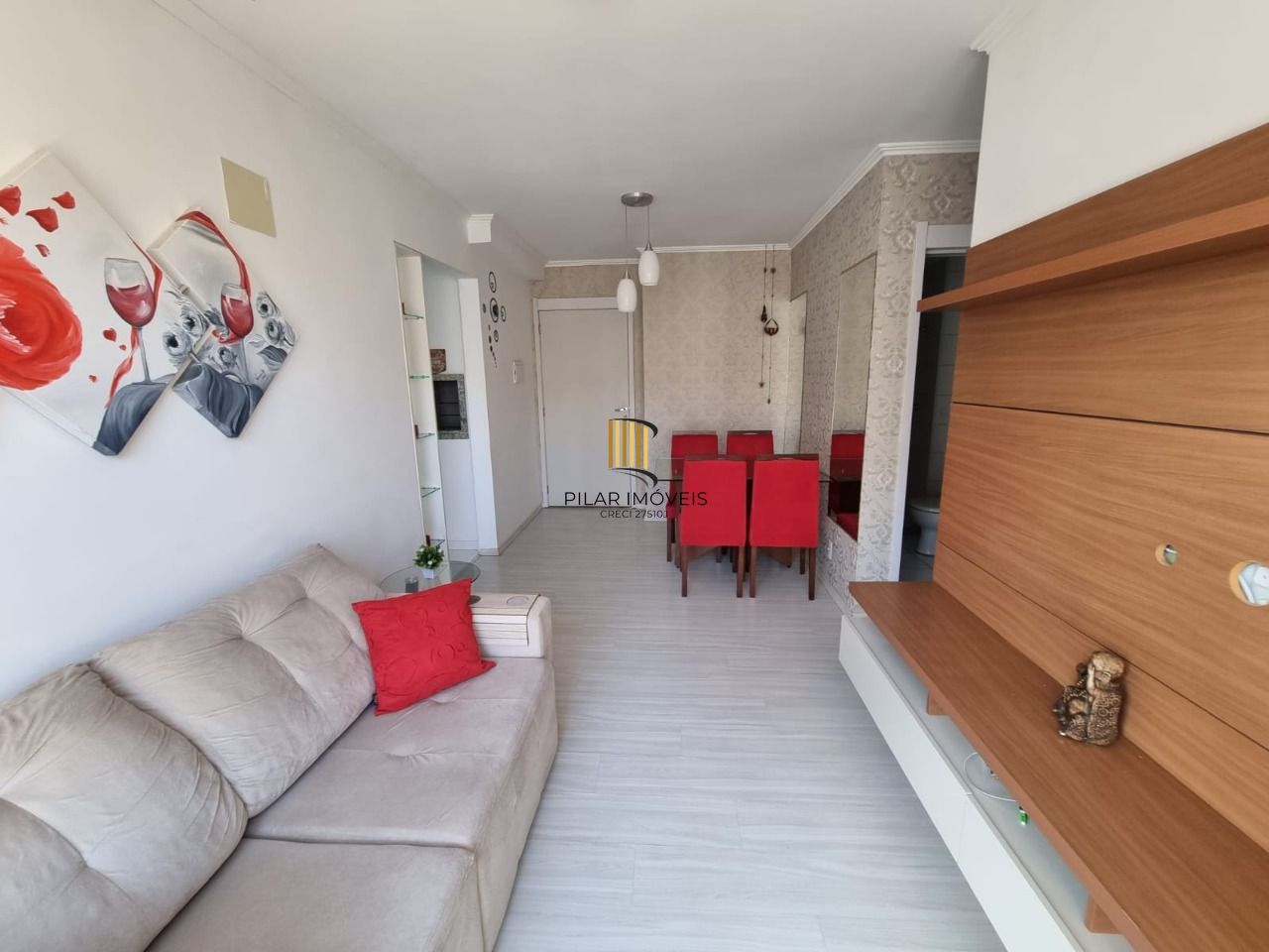 Apartamento 2 Dormitórios Mobiliado Bairro Cavalhada