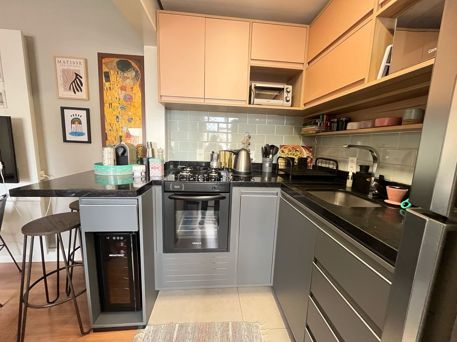 Apartamento de 1 quarto no bairro Santana com 1 vaga