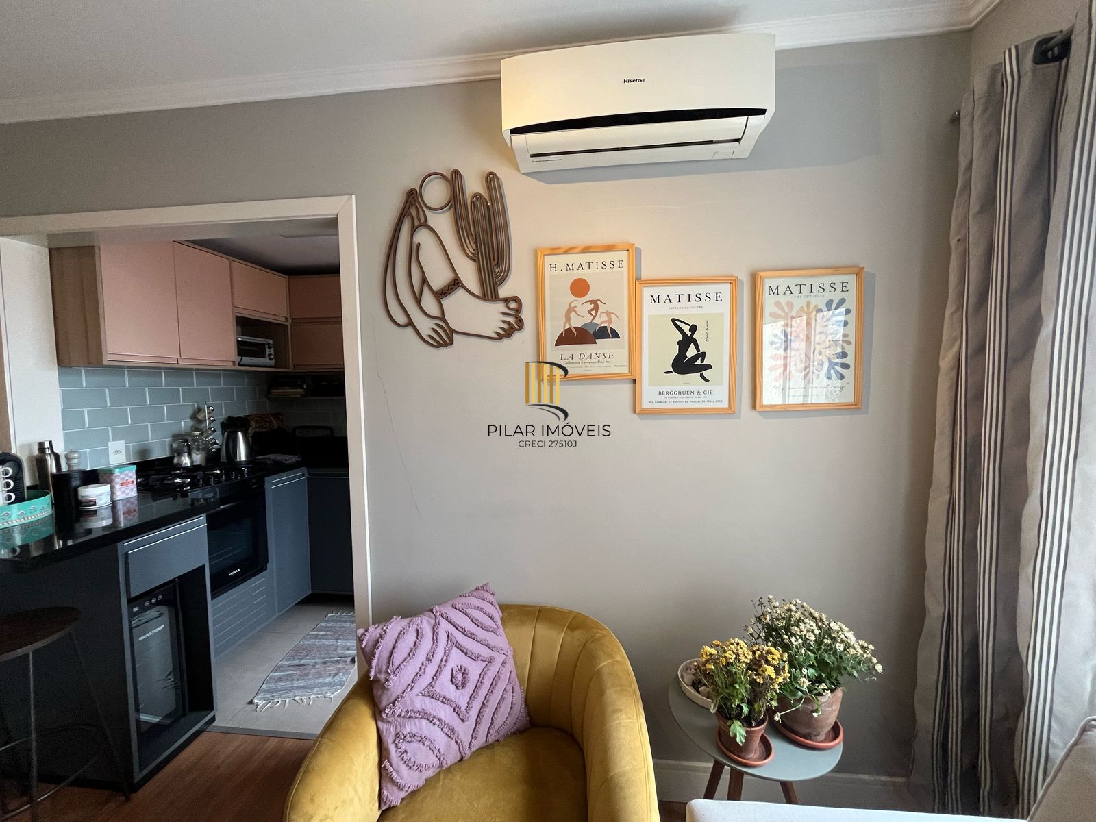Apartamento de 1 quarto no bairro Santana com 1 vaga