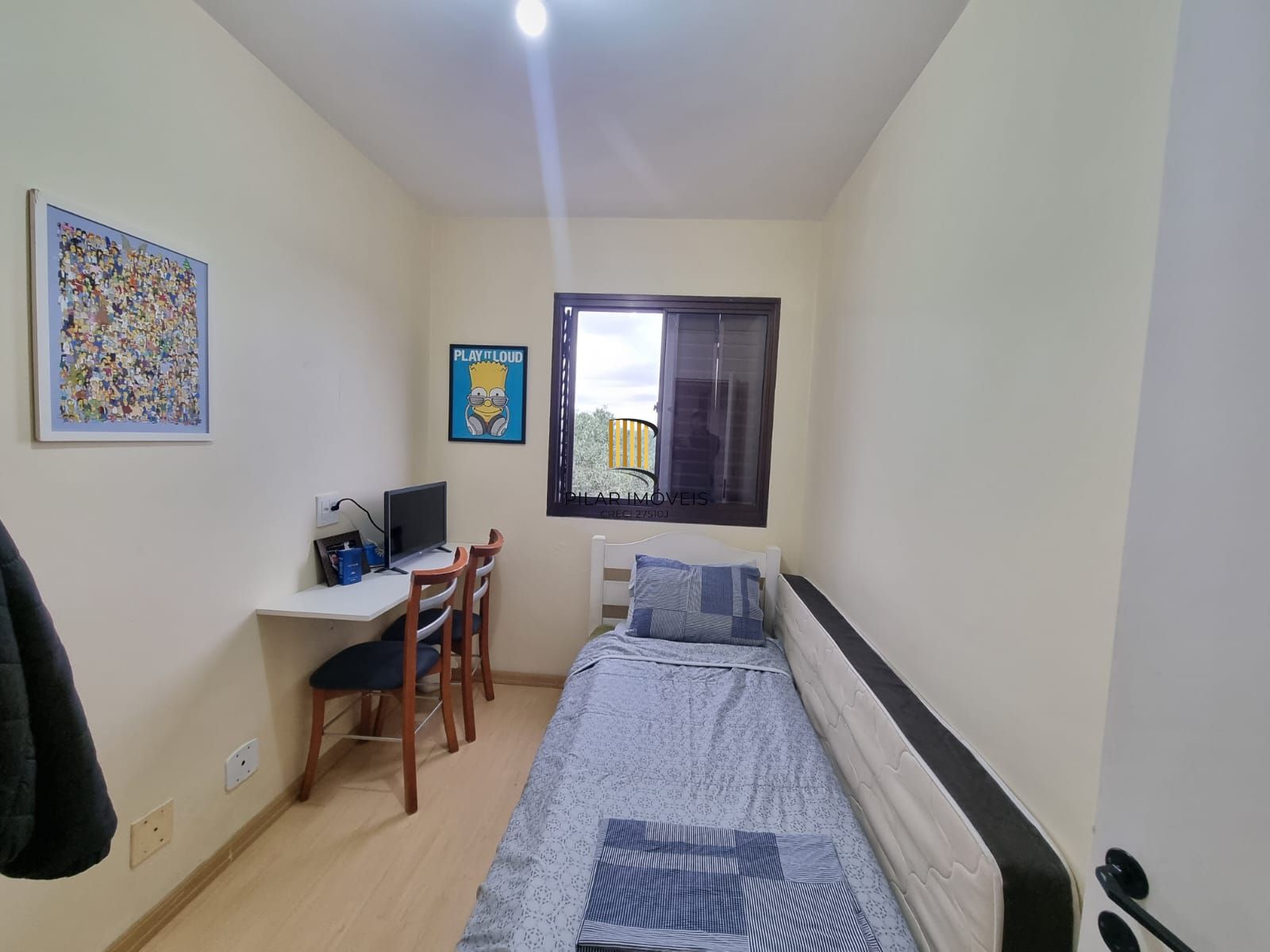 Apartamento 3 Dormitórios C Sacada e Churrasqueira