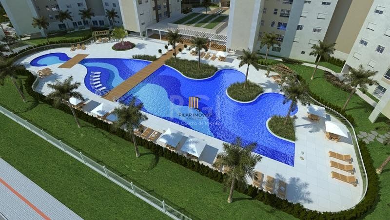 Vende apartamento semi mobiliado, 2 dormitórios, 60 m² Life Park - Marechal Rondon - Canoas/RS