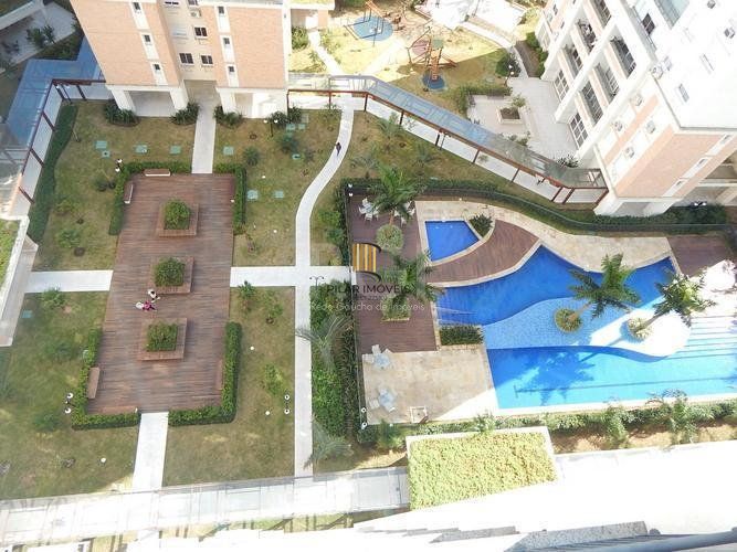 Vende apartamento semi-mobiliado, 3 dormitórios no Condomínio Jardim Novo Higienópolis