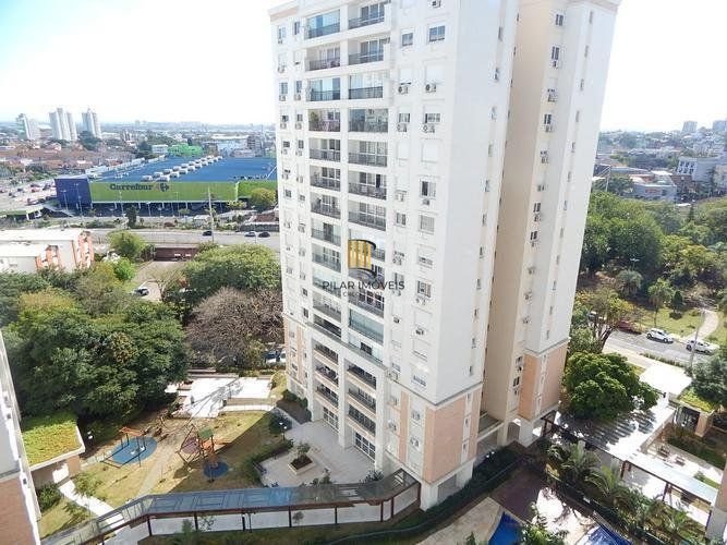 Vende apartamento semi-mobiliado, 3 dormitórios no Condomínio Jardim Novo Higienópolis