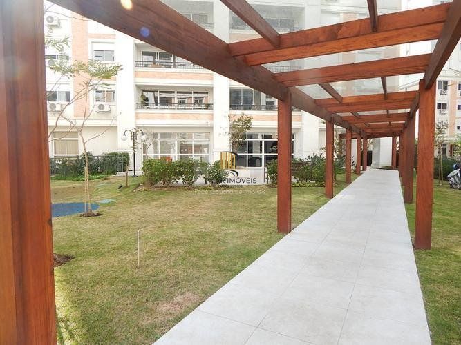 Vende apartamento semi-mobiliado, 3 dormitórios no Condomínio Jardim Novo Higienópolis