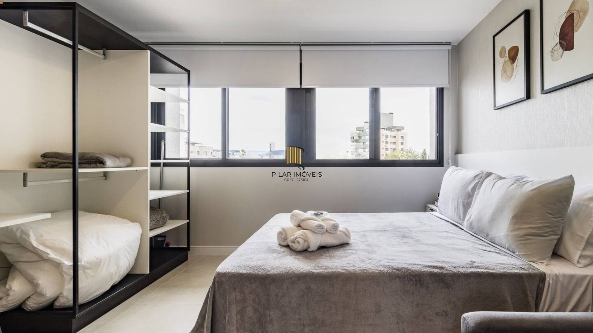 Studio completamente mobiliado e equipado, para comprar, localizado no GO Rio Branco