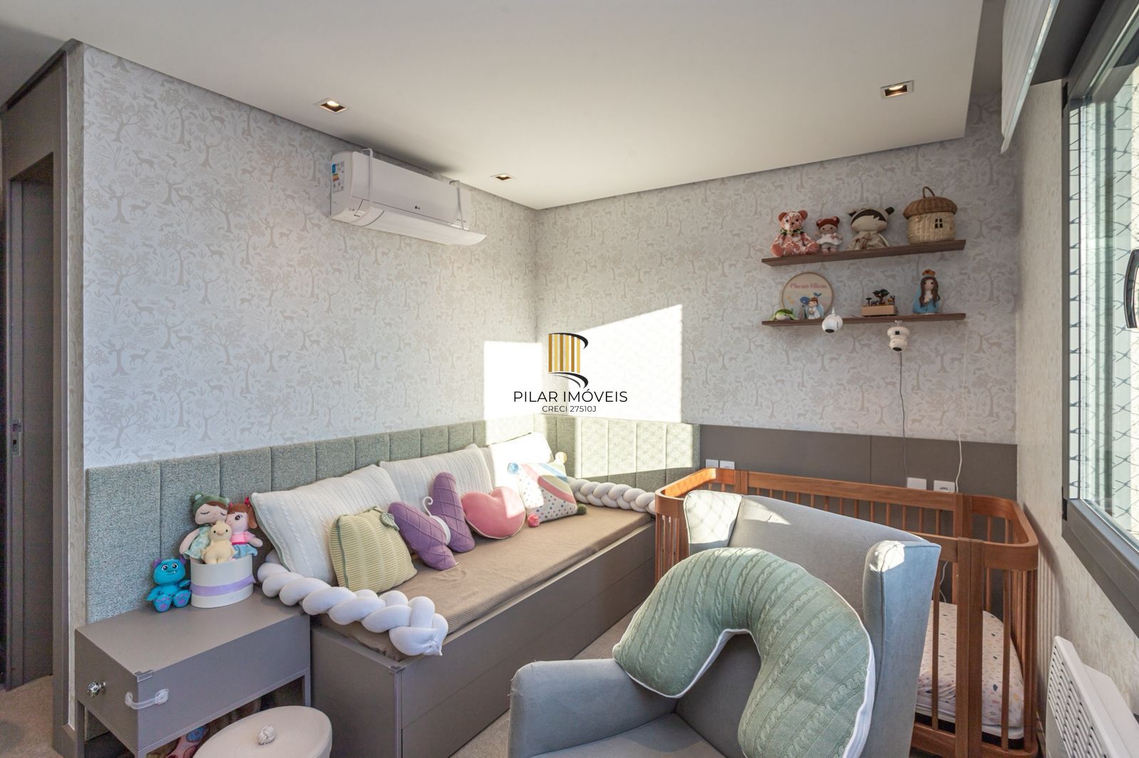 Apartamento de Luxo mobiliado com vista definitiva e automação- Três Figueiras