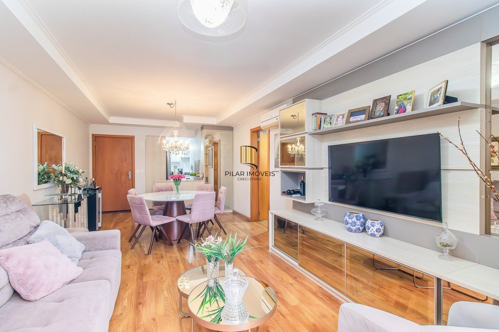 Apartamento Garden com 107m² e 3 dormitórios, 1 suíte, 2 vagas