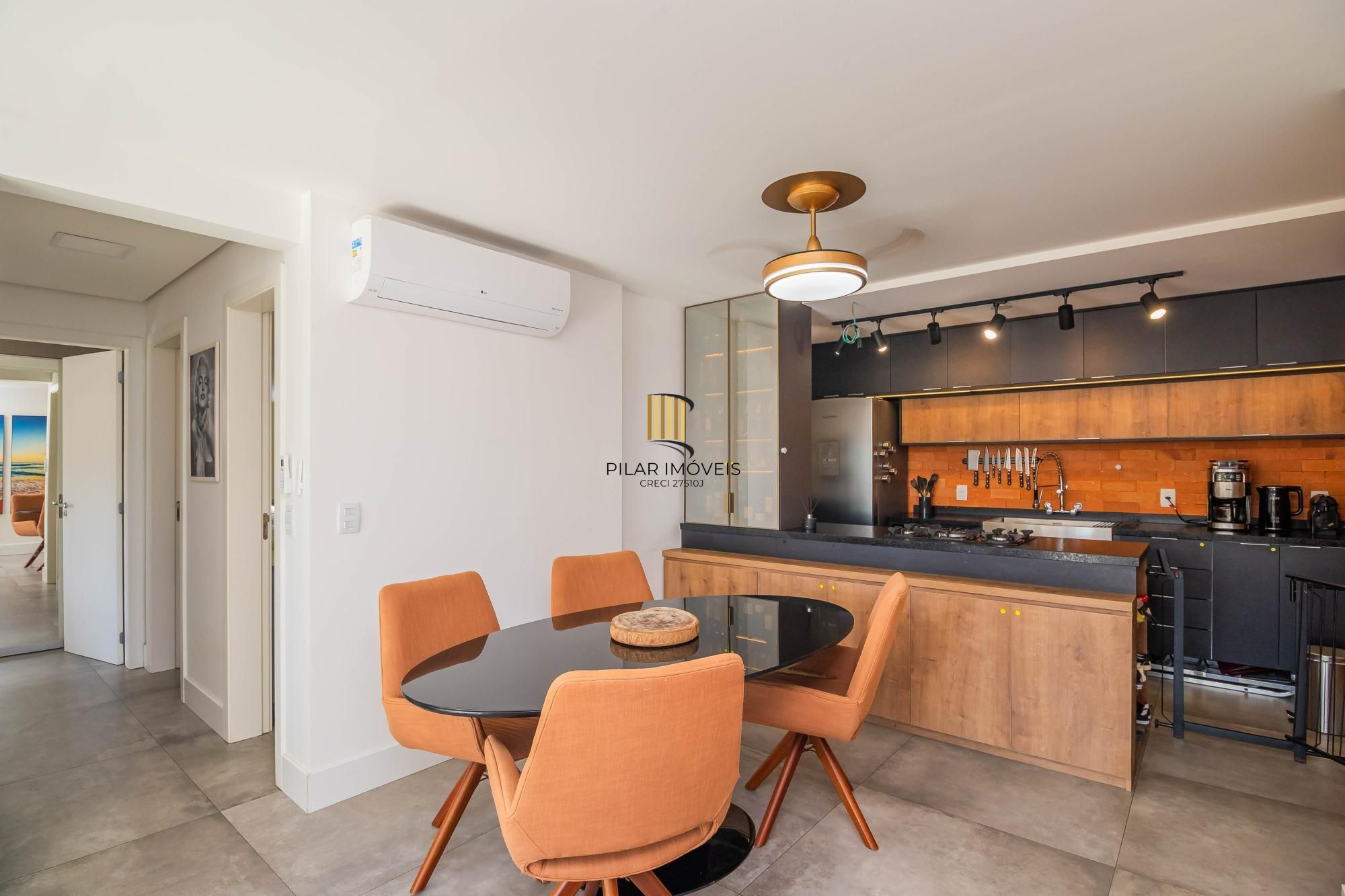 Apartamento garden semi-mobiliado e decorado no bairro Jardim Lindóia