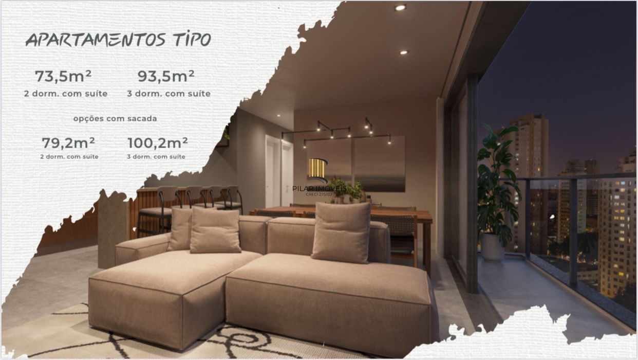 A venda Apartamento 100,70 m² de Alto Padrão no Bairro Bela Vista