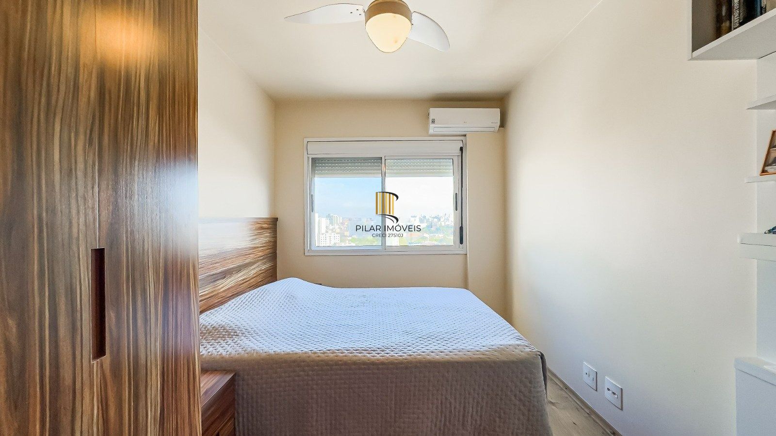 Apartamento totalmente mobiliado com 65m² no bairro Petrópolis!