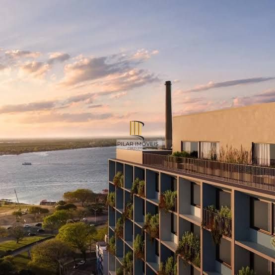 Exclusivo Loft com Vista para o Pôr do Sol do Guaíba | Ed. Caiz Downtown Sunset - Pilar Imóveis
