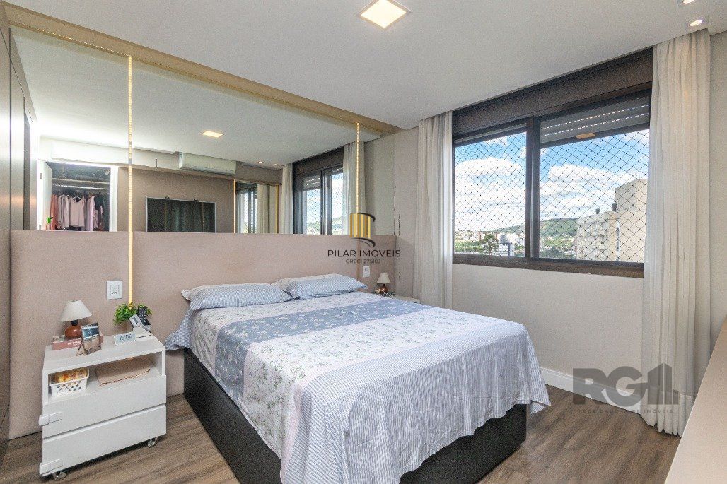 Apto 3 dormitórios, transformado em 2 com suíte e closet enorme, 2 vagas de garagem no jardim botânico