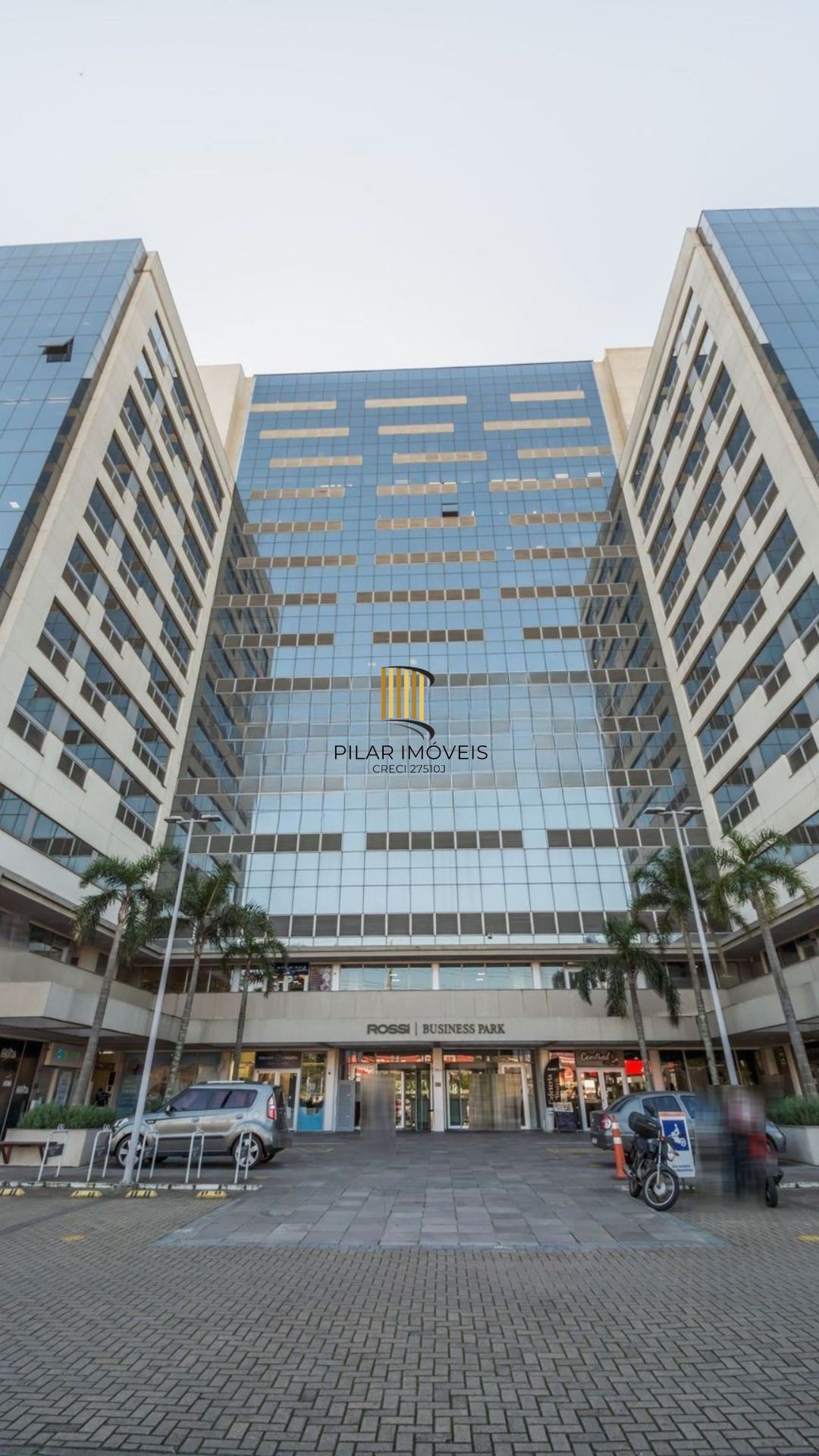 Duas salas comerciais para comprar, unificadas com  70m² no ROSSI BUSINESS PARK