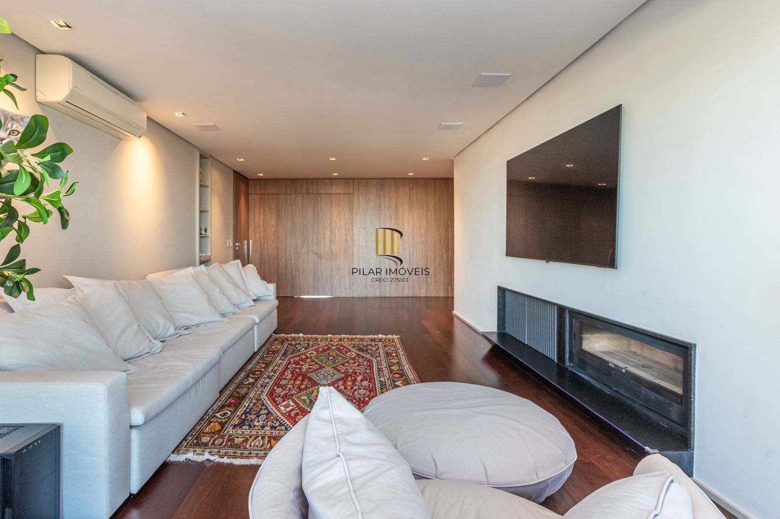 Apartamento de Luxo mobiliado com vista definitiva e automação- Três Figueiras