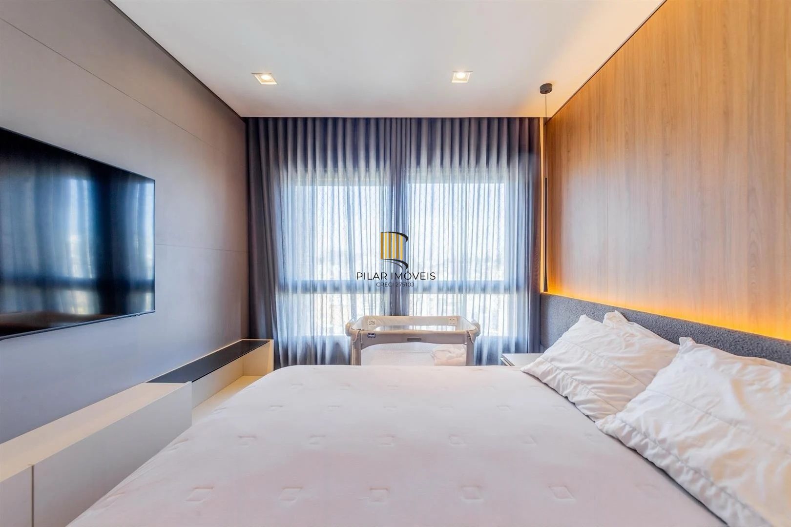 Apartamento 3 suítes mobiliado por arquiteta | 3 vagas | Lareira | Churrasqueira | High Garden Boa Vista