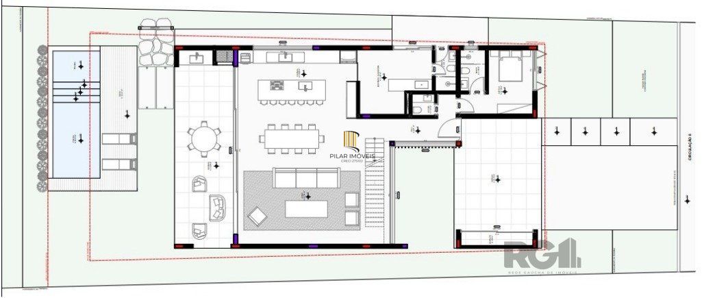 Linda casa para comprar com 4 suites em condomínio TOP